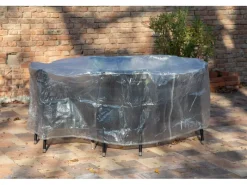 Schutzhülle für ovale Sitzgruppen bis 180 cm x 125 cm*Acamp Online