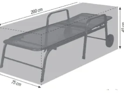 Schutzhülle für Roll- oder Dreibeinliege bis 200 cm*Acamp Online