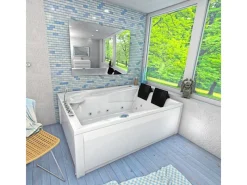 AcquaVapore Outdoor Whirlpools|Whirlpool Pool Badewanne Wanne W12HZ-C 180x135