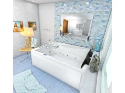 AcquaVapore Outdoor Whirlpools|Whirlpool Pool Badewanne Wanne W12HZ-C 180x135