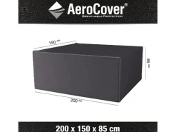 Aerocover Schutzhüllen|Atmungsaktive Schutzhülle f. Sitzgruppen 200x150x85 cm