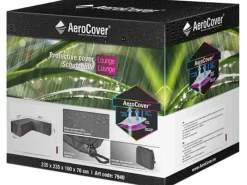 Aerocover Gartenmöbel-Sets|Schutzhüllen|Schutzhülle für Eck-Lounge 235 cm x 235 cm Anthrazit