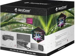 Aerocover Schutzhüllen|Schutzhülle für Eck-Lounge 270 cm x 270 cm Anthrazit