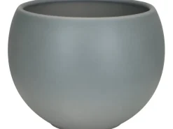 A.H.G. Hydrokultur|Übertopf Luna Granit Keramik Ø 12,4 cm x 9,2 cm Salbei Matt