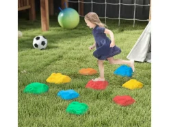 AIYAPLAY Outdoor-Spielzeug|Flusssteine  Kunststoff Mehrfarbig 32L x 30B x 13,5H cm