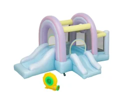 Hüpfburg mit 2 Rutschen Outdoor für Kinder*AIYAPLAY Outlet