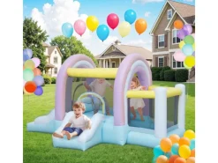 Hüpfburg mit 2 Rutschen Outdoor für Kinder*AIYAPLAY Outlet