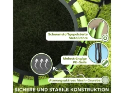 Kinderschaukel PE 100% Polyester 100L x 100B x 180H cm*AIYAPLAY