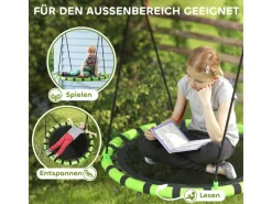 Kinderschaukel PE 100% Polyester 100L x 100B x 180H cm*AIYAPLAY