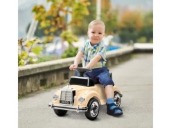 Rutschauto mit Kippschutz für 18-48 Monaten 77,5 x 41,5 x 45 cm Beige*AIYAPLAY Discount