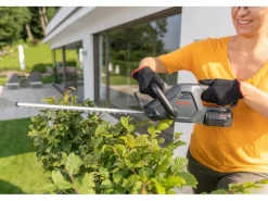 Al-Ko Gartenscheren|Heckenscheren|Akku-Heckenschere HT 1845 inkl. 18 V Akku kompatibel mit Bosch