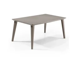 Lima Tisch Cappuccino Wetterfest Garten-Esstisch Outdoor Gartentisch Gartenmöbel*Allibert Discount