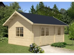 Gartenhaus Arizona 678 cm x 490 cm Satteldach*Alpholz New