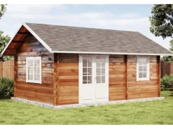 Gartenhaus Arizona 678 cm x 490 cm Satteldach*Alpholz New