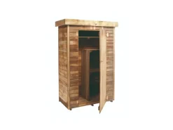 Gartenschrank Theodor Kiefer KDI 130 cm x 69 cm x 200 cm*Alpholz Clearance