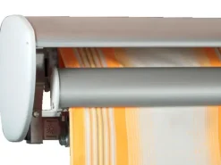 Aluminiumschutzdach für Markise Star Silber komplett mit Seitenteilen 255 cm* Discount