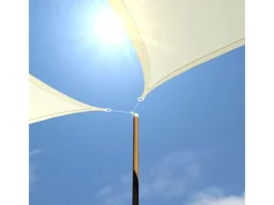 AMANKA Sonnensegel|HDPE Sonnensegel - 2x2x2m Dreieck