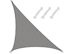 HDPE Sonnensegel - 3 x 3 x 4,2m Rechtwinklig*AMANKA Discount