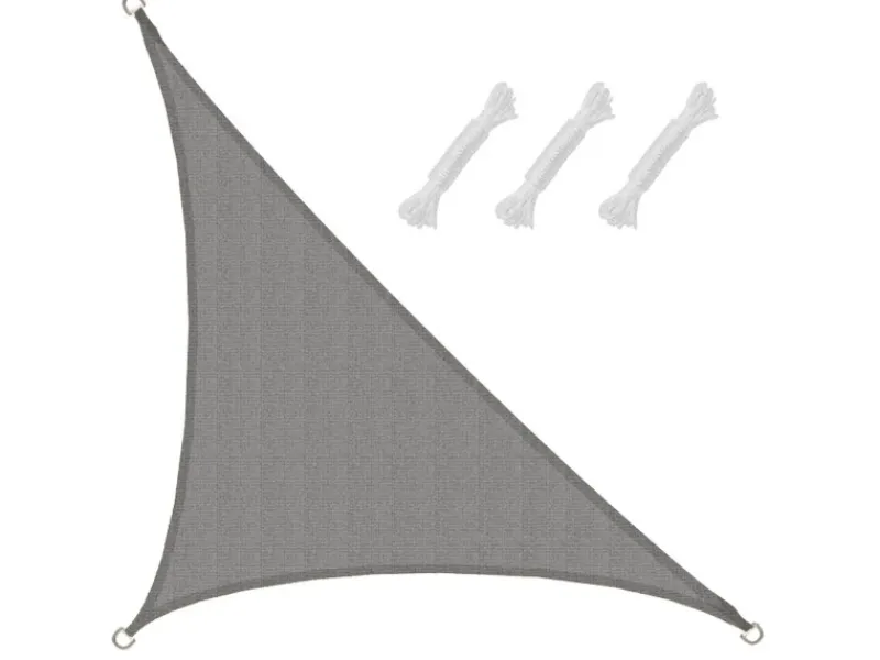 HDPE Sonnensegel - 3 x 3 x 4,2m Rechtwinklig*AMANKA Discount