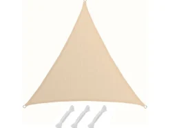 HDPE Sonnensegel - 5 x 5 x 5m Dreieck*AMANKA Best