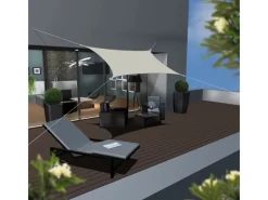 Polyester Sonnensegel Wasserabweisend - 2x3m Rechteck*AMANKA Best