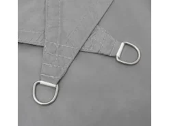 Polyester Sonnensegel Wasserdicht - 5 x 3 m Rechteckig Grau*AMANKA Clearance