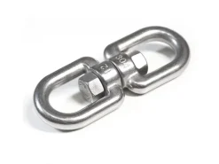 XL-Hängesessel Drehwirbel 10 x 125 mm bis 420 kg Silber*AMANKA Clearance