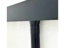 Amazing Spaces Fitnessgeräte|Gartenhaus Urban One Typ 5 Überdachung Rechts 345 x 356 cm Weiß