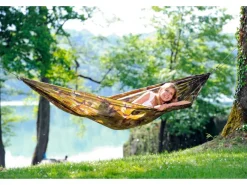 ultra light Travel Set Outdoor Hängematte Camouflage*Amazonas Sale