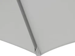 Sonnenschirme|Ampelschirm Ø 245 cm Grau-Silber mit Dreh- & Neigungsfunktion