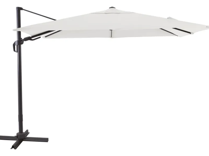 Sonnenschirme|Ampelschirm Aros 2,3 m x 3,1 m Rechteckig mit Kurbel
