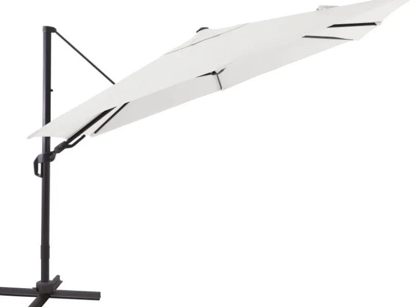 Sonnenschirme|Ampelschirm Aros 2,3 m x 3,1 m Rechteckig mit Kurbel