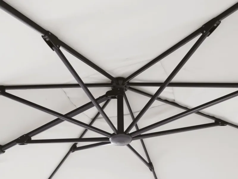 Sonnenschirme|Ampelschirm Aros 2,3 m x 3,1 m Rechteckig mit Kurbel