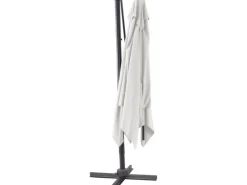 Ampelschirm Aros 2,8 m x 2,8 m Quadratisch Cremeweiß mit Kurbel* New