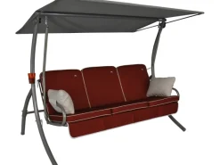 Angerer Freizeitmöbel Hollywoodschaukeln|Angerer Hollywoodschaukel Primero Style 3-Sitzer mit Liegefunktion