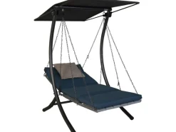 Angerer Hollywoodschaukel 1-Sitzer Luxus Smart Denim*Angerer Freizeitmöbel Outlet