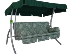 Angerer Hollywoodschaukel Trend Mumbai Blumen 3-Sitzer*Angerer Freizeitmöbel New