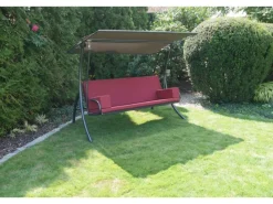 Angerer Hollywoodschaukel Elegance Tolar Rot mit Liegefunktion*Angerer Freizeitmöbel Best