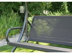 Angerer Hollywoodschaukel Elegance Tolar Rot mit Liegefunktion*Angerer Freizeitmöbel Best