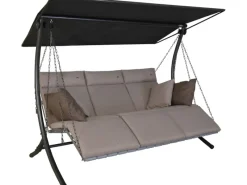 Angerer Hollywoodschaukel Luxus Smart Sand*Angerer Freizeitmöbel New