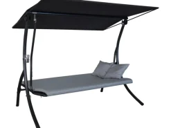 Angerer Hollywoodschaukel Motion Zip Granit 3-Sitzer*Angerer Freizeitmöbel Sale