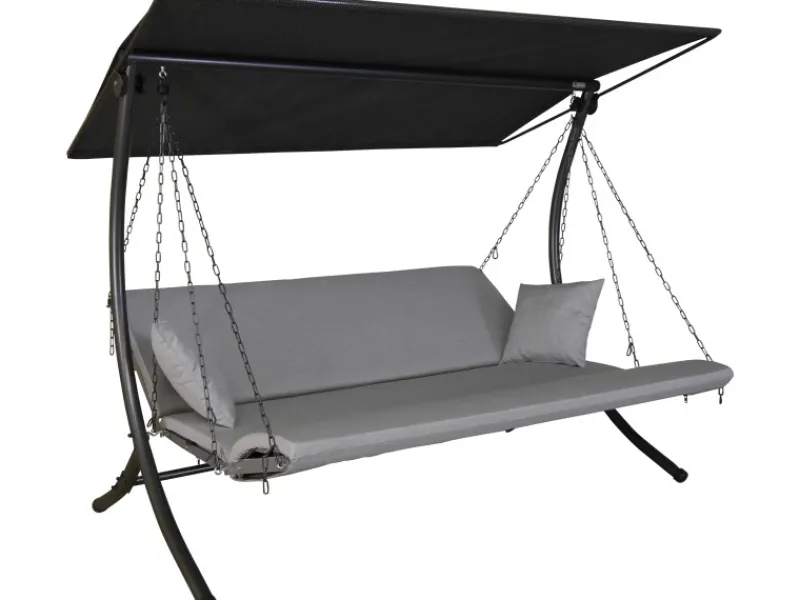 Angerer Hollywoodschaukel Luxus Zip Granit*Angerer Freizeitmöbel Hot