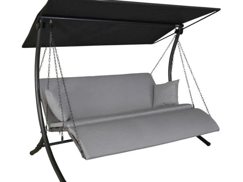 Angerer Hollywoodschaukel Luxus Zip Granit*Angerer Freizeitmöbel Hot