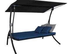 Angerer Freizeitmöbel Hollywoodschaukeln|Angerer Hollywoodschaukel Motion Smart Denim