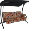 Angerer Hollywoodschaukel Star Gera 3-Sitzer Terracotta*Angerer Freizeitmöbel
