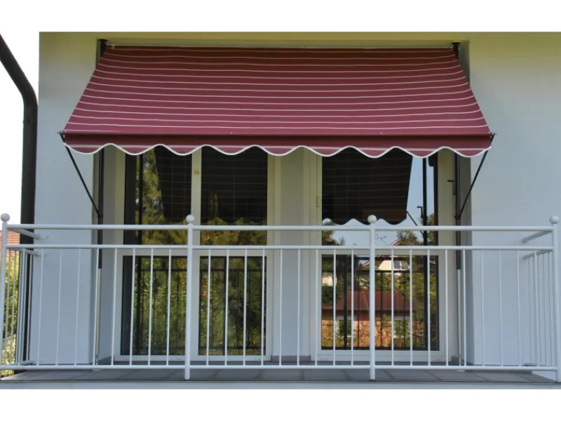 Angerer Klemmmarkise Exklusiv -Creme 150 cm x 350 cm*Angerer Freizeitmöbel New