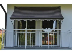 Angerer Freizeitmöbel Markisen|Angerer Klemmmarkise Exklusiv -Creme 150 cm x 300 cm