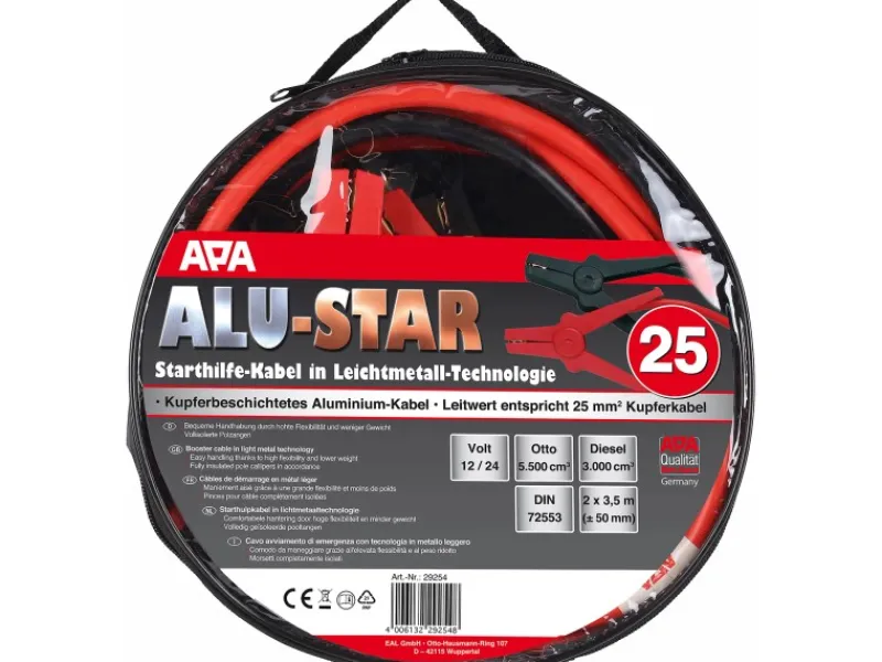 Starthilfekabel Alu-Star 40,36 mm²*Apa Hot
