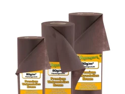 252m² Gartenvlies Unkrautvlies Mulchvlies 80g 1,8m Breit Braun*Aquagart Clearance