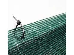 180m Schattiernetz Zaunblende Tennisblende Windschutznetz Sichtschutzzaun 150g 2m Breit*Aquagart